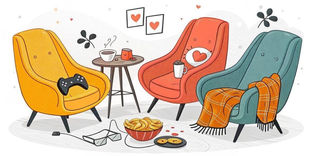 Cadeira dias dos namorados