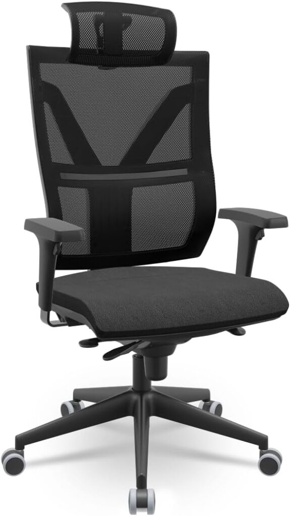 Cadeira Ergonômica Presidente Plaxmetal Darix