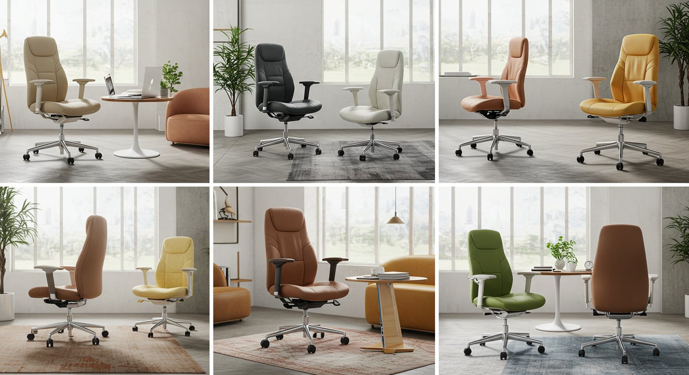 Cadeiras de Escritório Conforto e Estilo