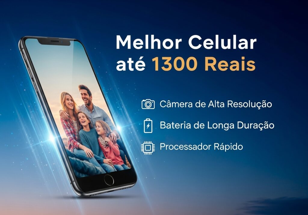 Melhor Celular até 1300 Reais