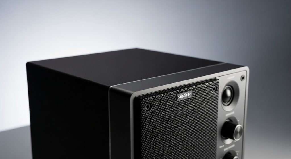 caixa de som amplificada